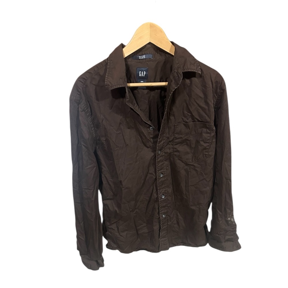GAP Brown Lightweight Shirt Jacket